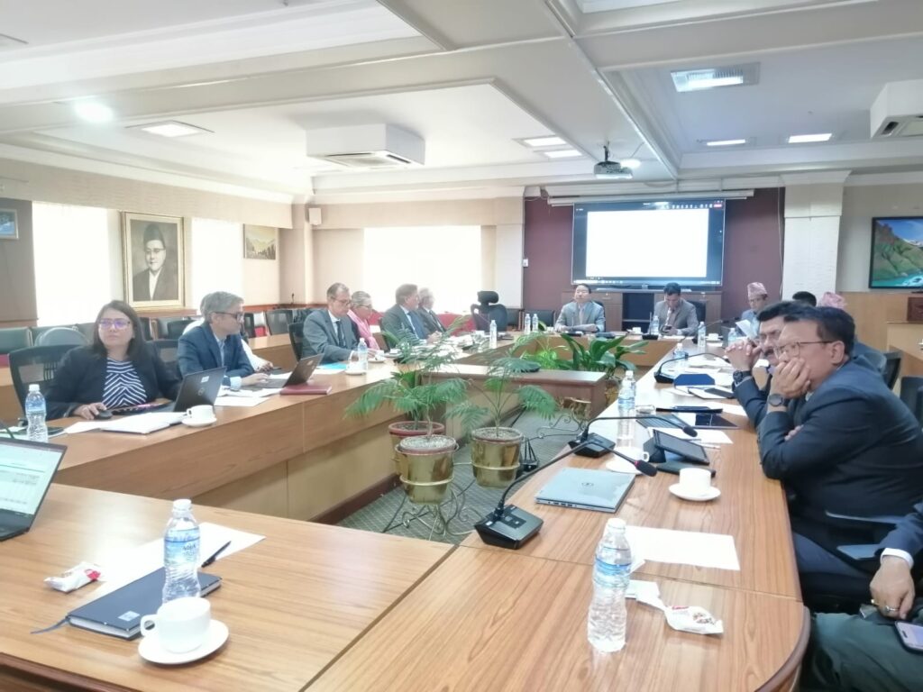 A high level discussion with ADB and World Bank